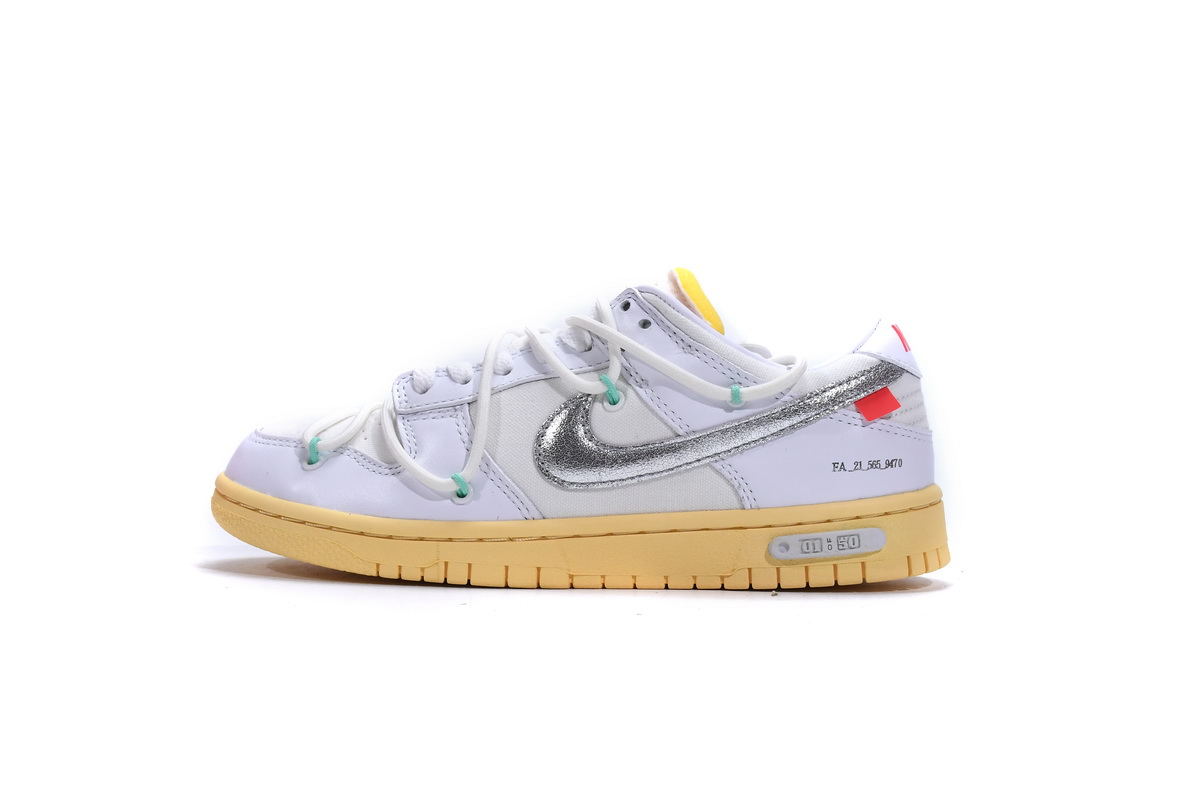 OFF WHITE x Nike Dunk SB Low The 50 NO.1   DM1602-127