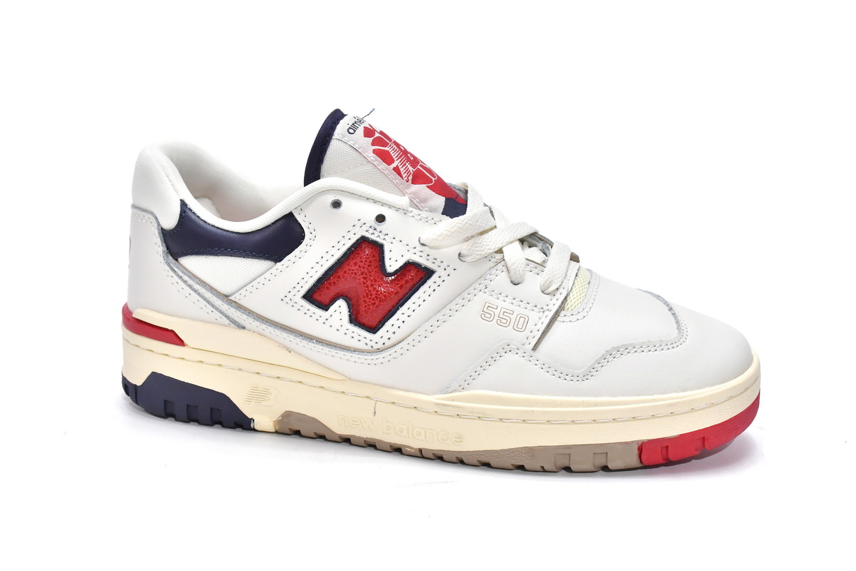 Aimé Leon Dore x N*w B*lance 550 White Red Navy BB550A3