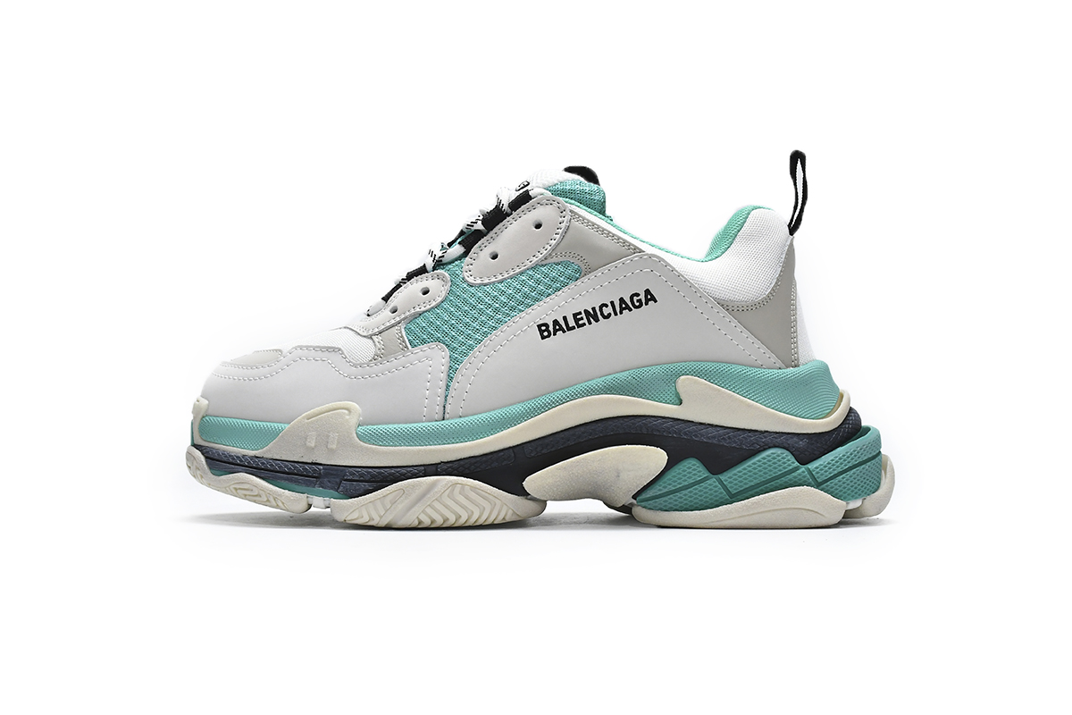 Ba***ci*ga Triple S Mint Green   524039 W09E1 9878