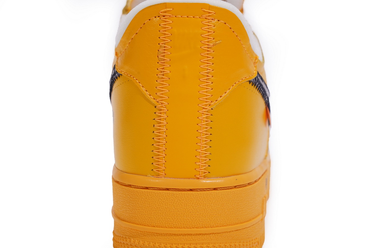 Off-White x Nike Air Force 1 Low University Gold DD1876-700