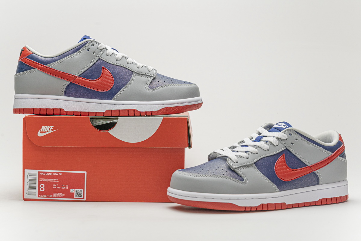 Nike Dunk Low “Samba”  CZ2667-400