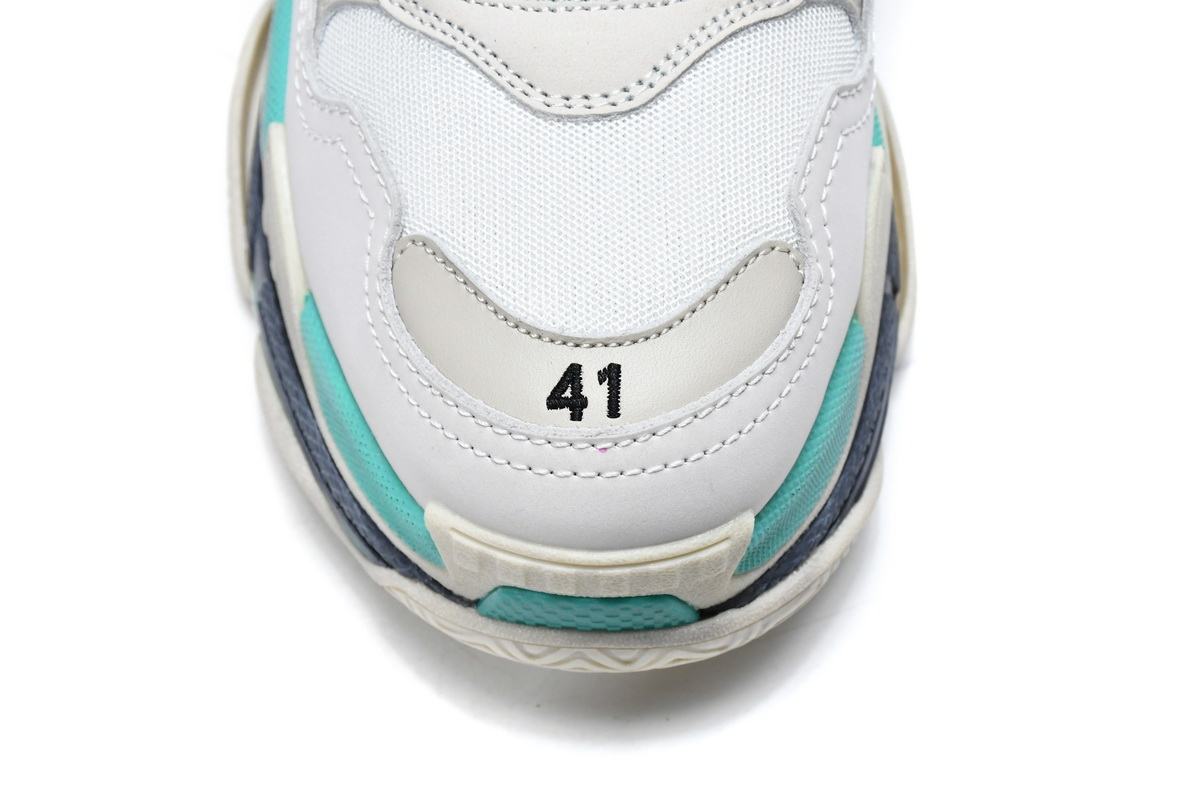 Ba***ci*ga Triple S Mint Green   524039 W09E1 9878