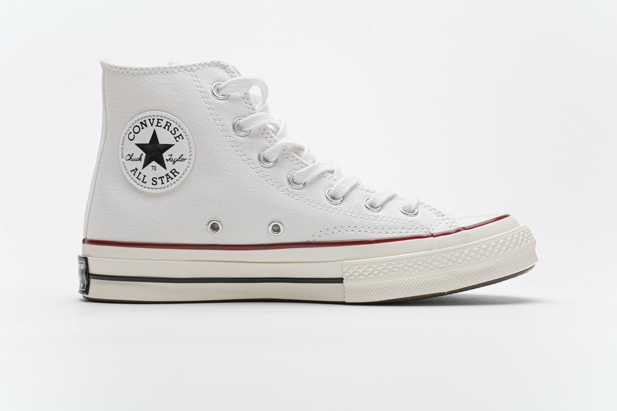 Converse Chuck 70 HI White Garnet Egret  162056C