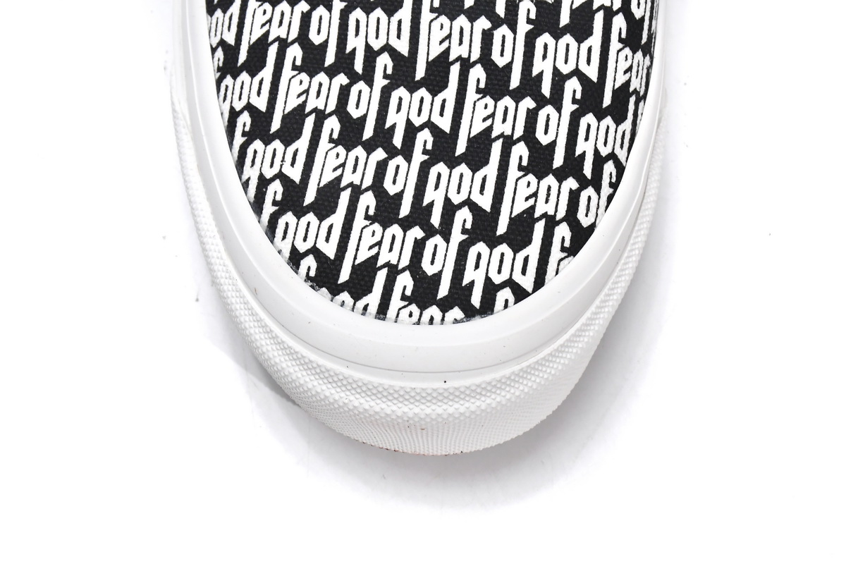 Fear Of God x Vans Era 95 DX White Black FOG  VN0A3MQ5PZP1