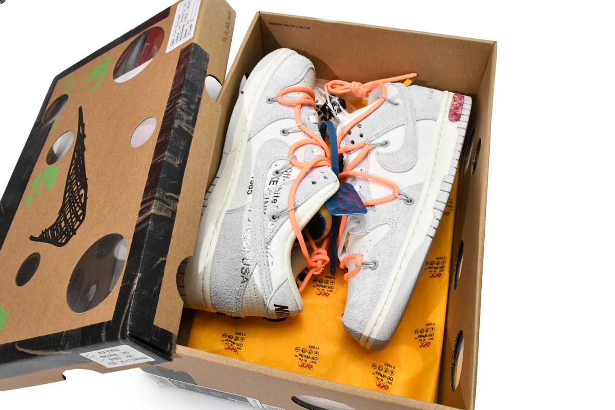 OFF WHITE x Nike Dunk SB Low The 50 NO.19  DJ0950-119