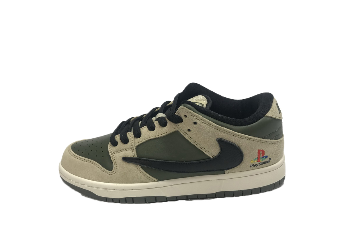 Travis Scott x PlayStation x Nike Dunk Low SP   CU1726-100