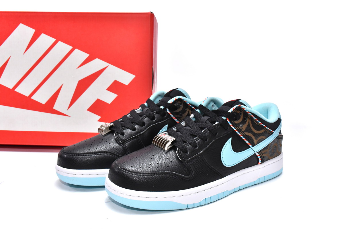 Nike Dunk Low Barber Shop Black DH7614-001