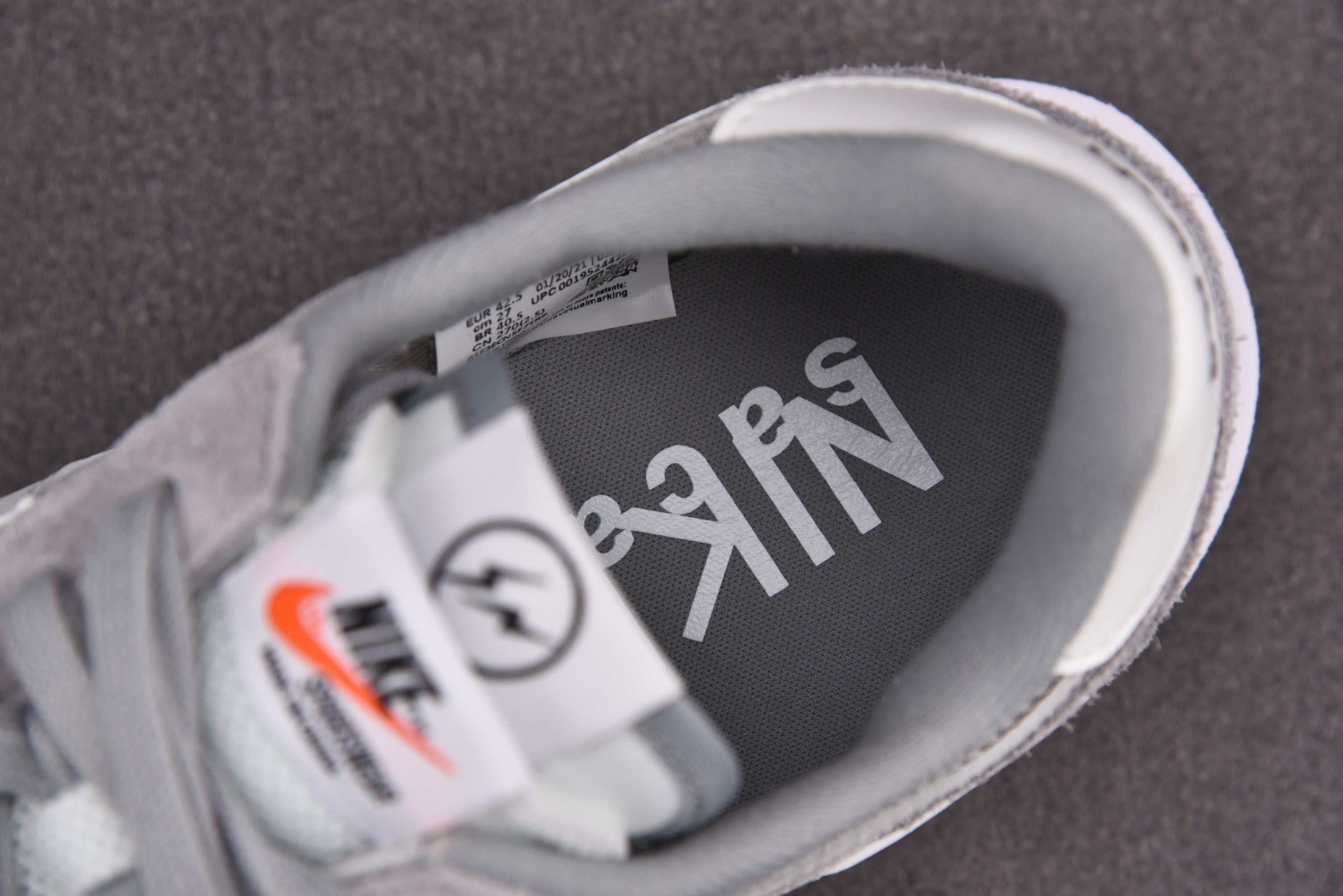 Fragment x Sacai x Nik LDWaffle “Light Smoke Grey”   DH2684-001