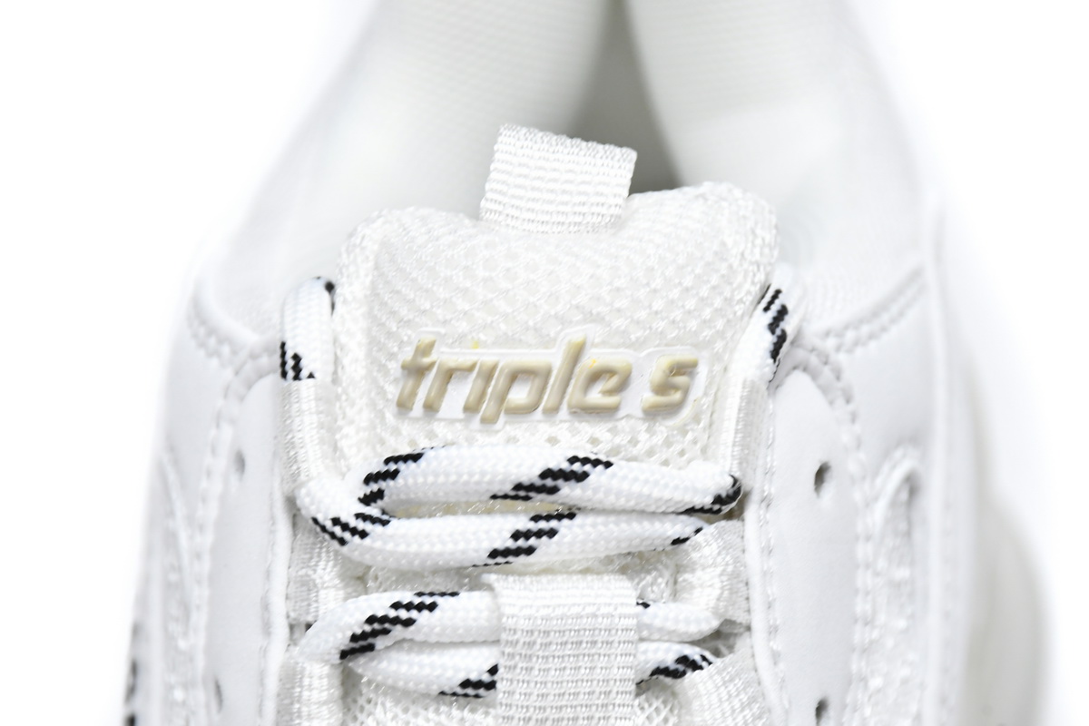 Ba***ci*ga Triple S White   544351 W0901 9002