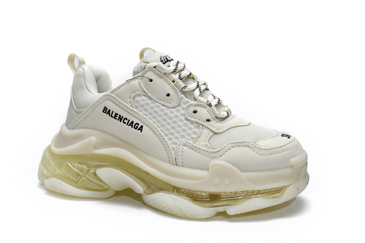 Ba***ci*ga Triple S Creamy White   541624 W2GA1 9100