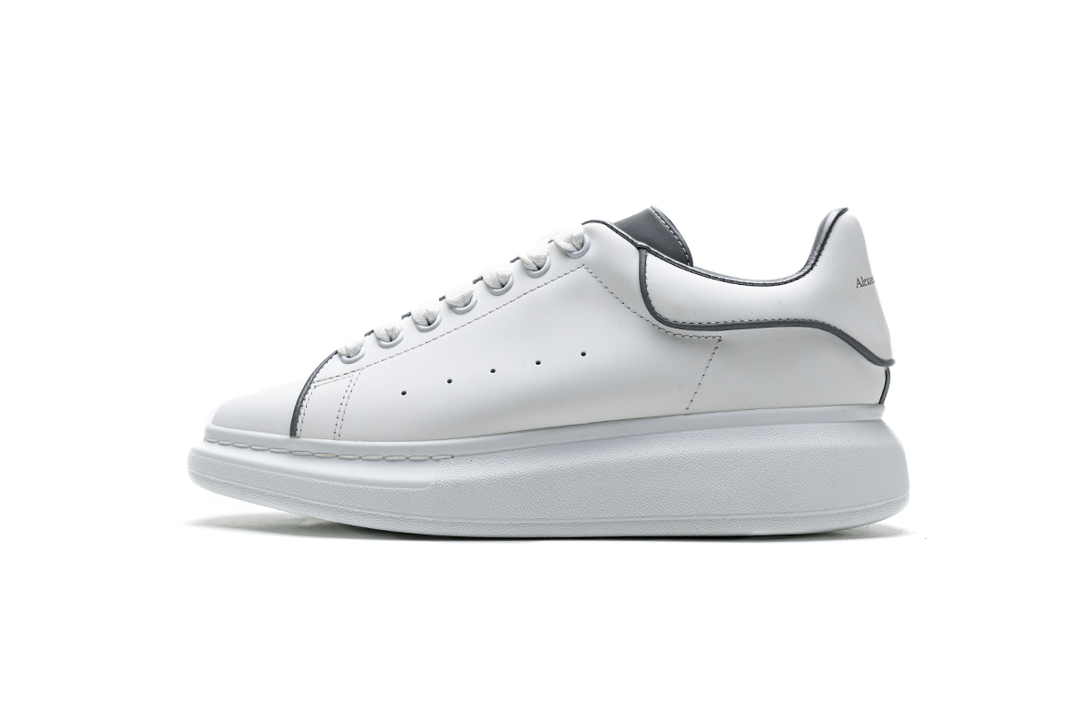 Alexander McQueen Sneaker White Grey  553770 9076