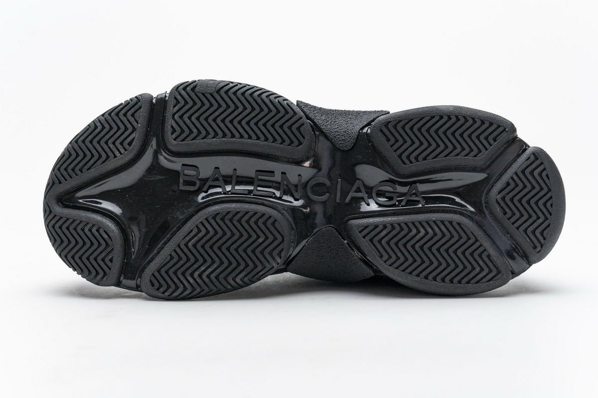Ba***ci*ga Triple S Letter Black Pink   524039 W2FA1 7635