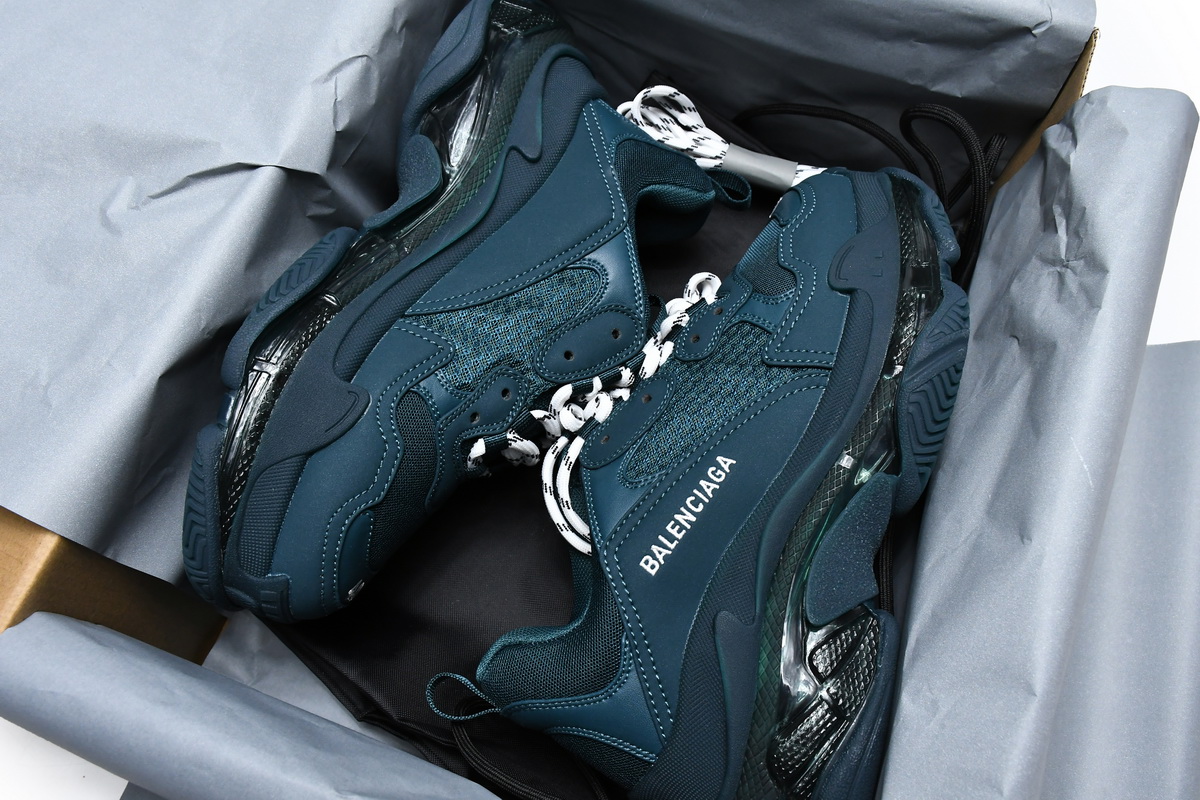 Ba***ci*ga Triple S Dark Green   541624 W2GA1 3210