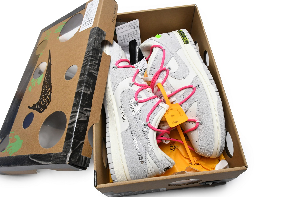 OFF WHITE x Nike Dunk SB Low The 50 NO.17   DJ0950-117