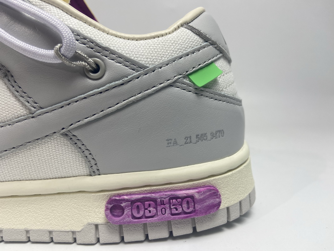 OFF WHITE x Nike Dunk SB Low The 50 NO.3   DM1602-118