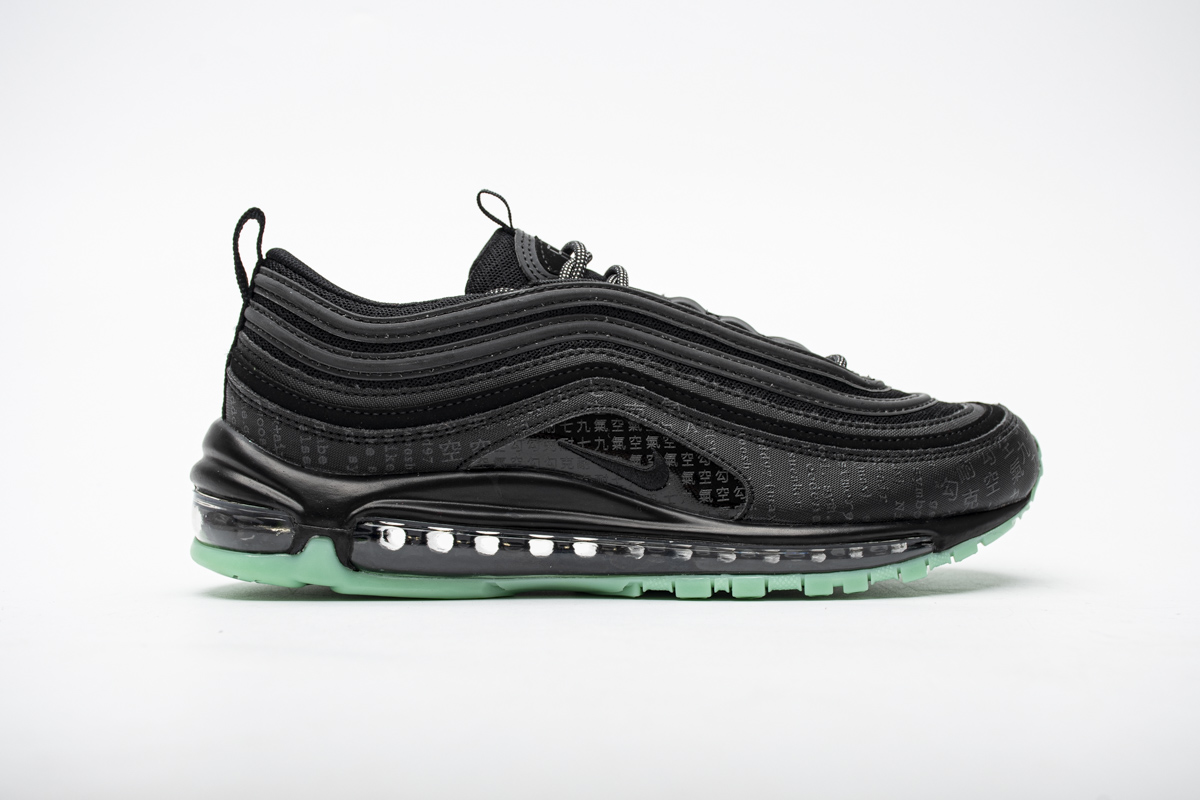 Nike Air Max 97 Black Green Glow 921826-017