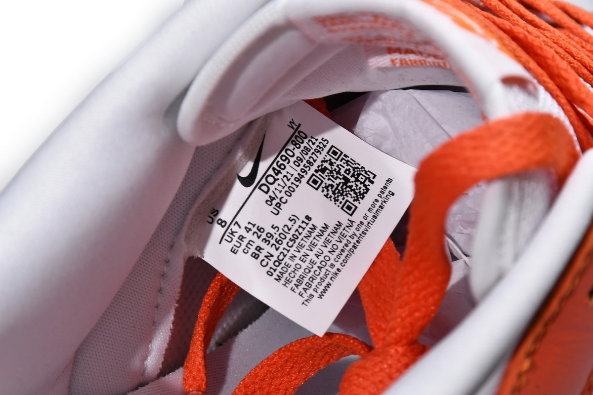 Nike Dunk Low Golden Orange  DQ4690-800
