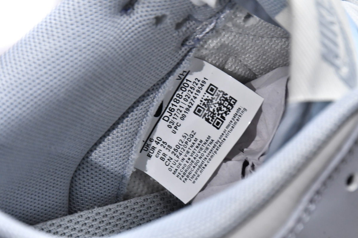 Nike Dunk Low Retro Grey White  DJ6188-001