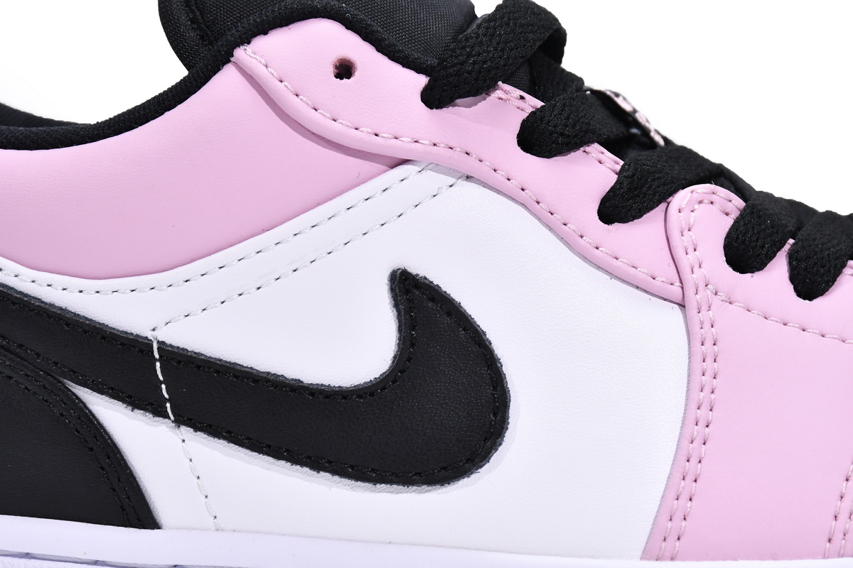 Air Jordan 1 Retro Low(GS)White Pink  554723-601