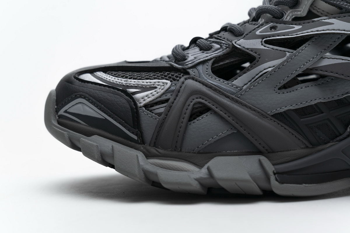 Ba***ci*ga Track 2 Sneaker Medium Grey  570391 W2GN3 1285