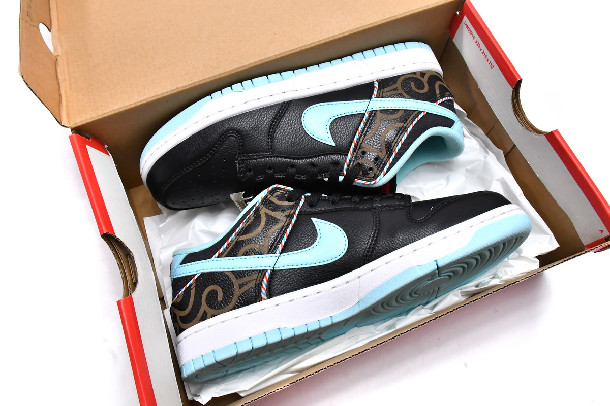 Nike Dunk Low Barber Shop Black DH7614-001