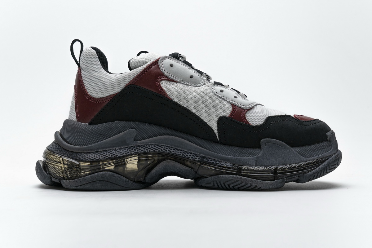 Ba***ci*ga Triple S Black Brown Red  541624 W09O1 2268