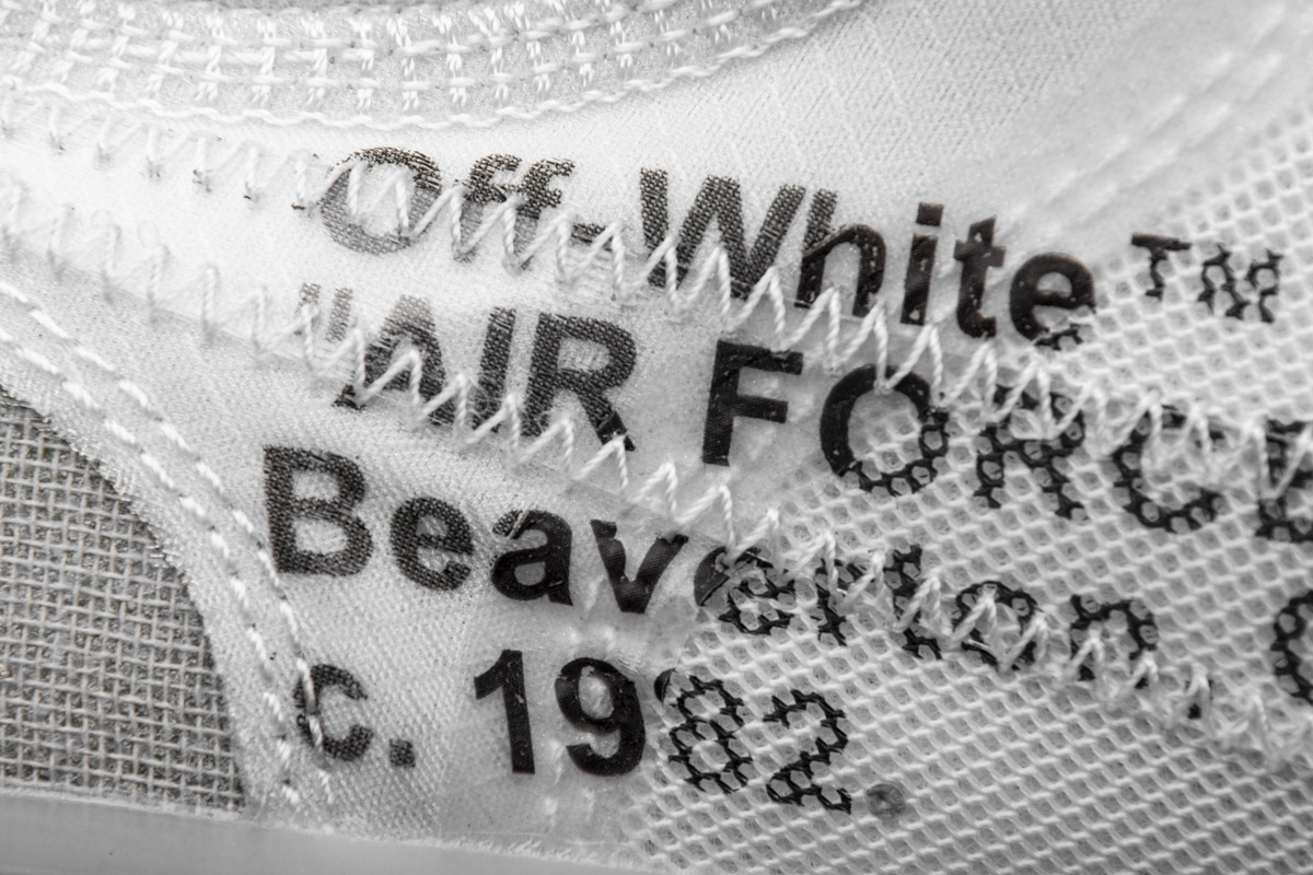 OFF White X Air Force 1 Low White AO4606-100