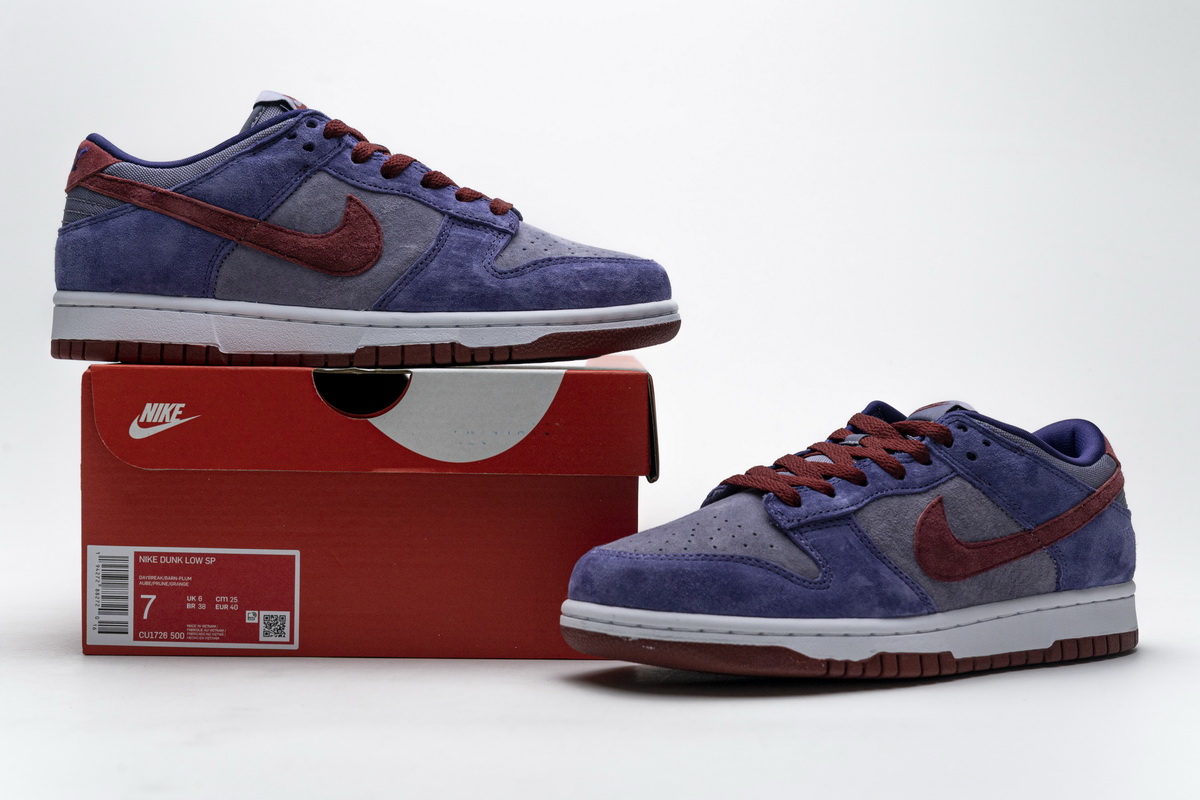 Nike Dunk Low “Plum”   CU1726-500