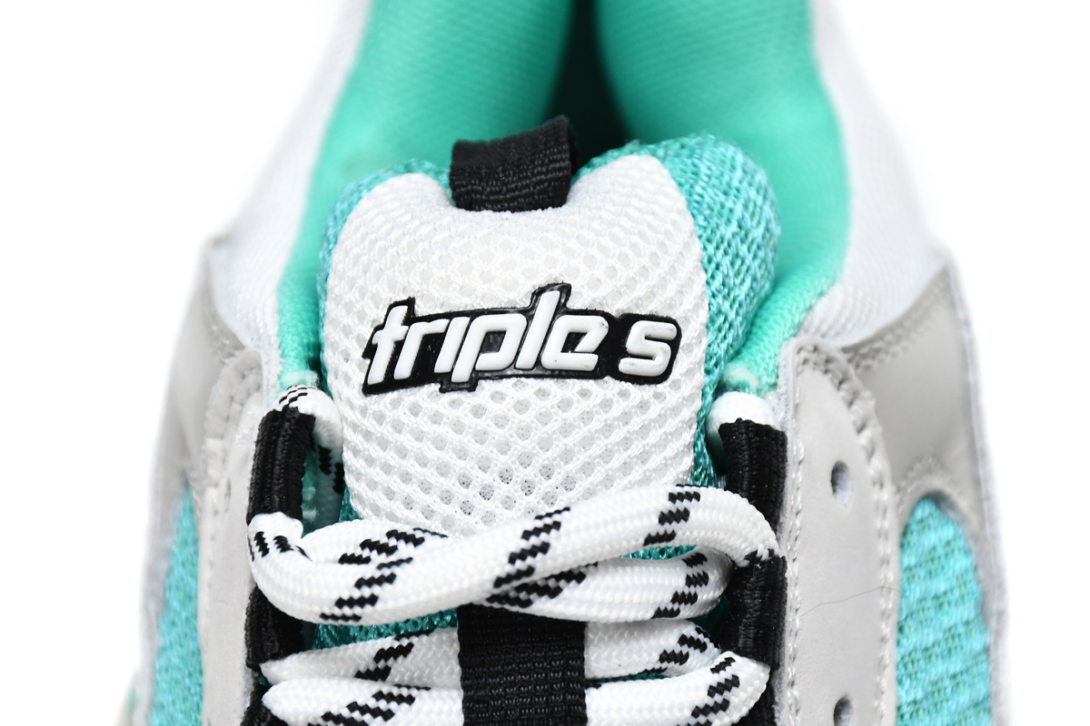Ba***ci*ga Triple S Mint Green   524039 W09E1 9878