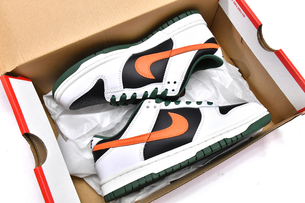 Nike Dunk Low White Black Green DO7412-997
