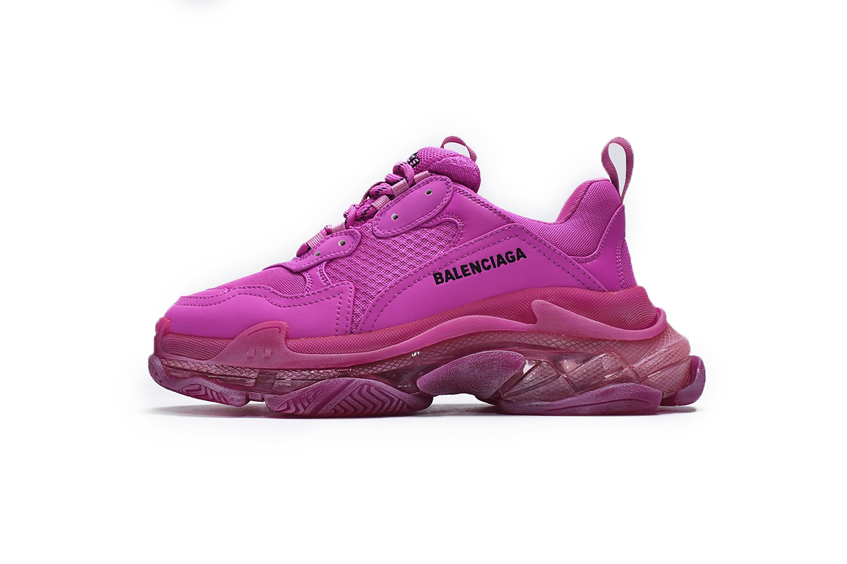 Ba***ci*ga Triple S Plum Red   541624 W2FG1 5059