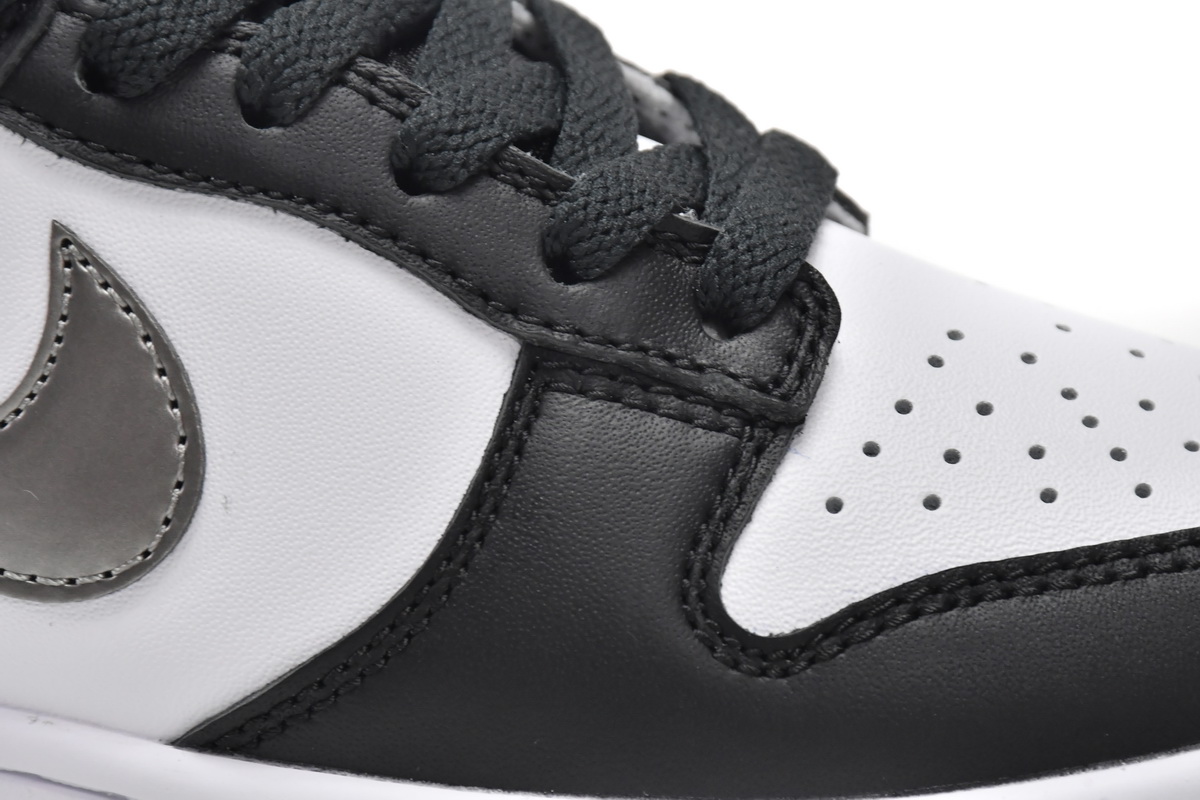 Nike Dunk Low Black White Metallic (GS) DH9764-001