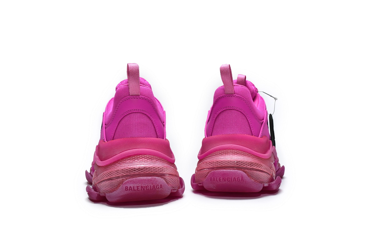 Ba***ci*ga Triple S Plum Red   541624 W2FG1 5059