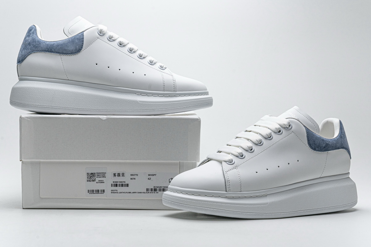 Alexander McQueen Sneaker Smog Blue   553770 9076