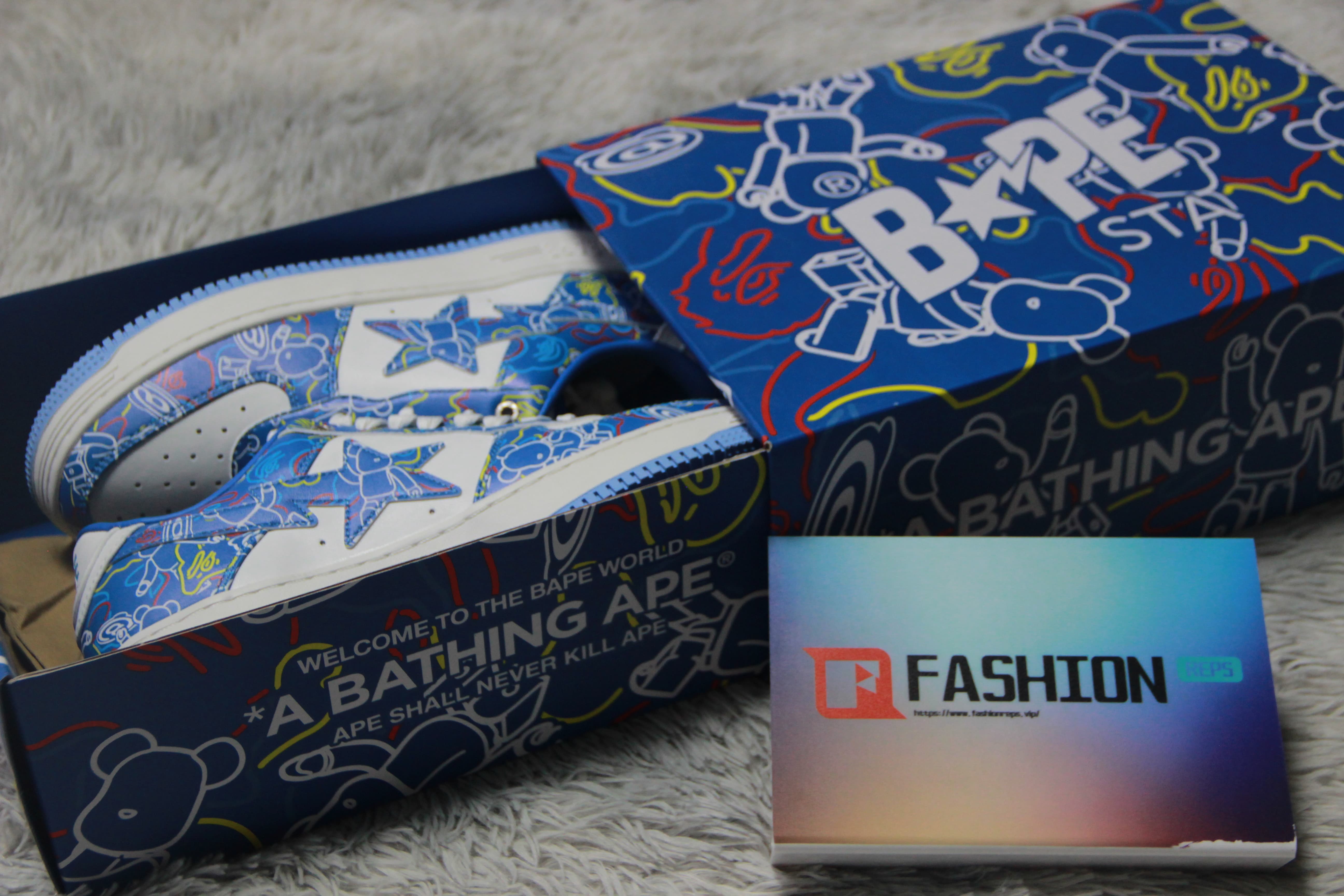 A Bathing Ape Bape StaMedicom Toy Bearbrick Camo Blue  1H73191913-BLU/1H73-291-911