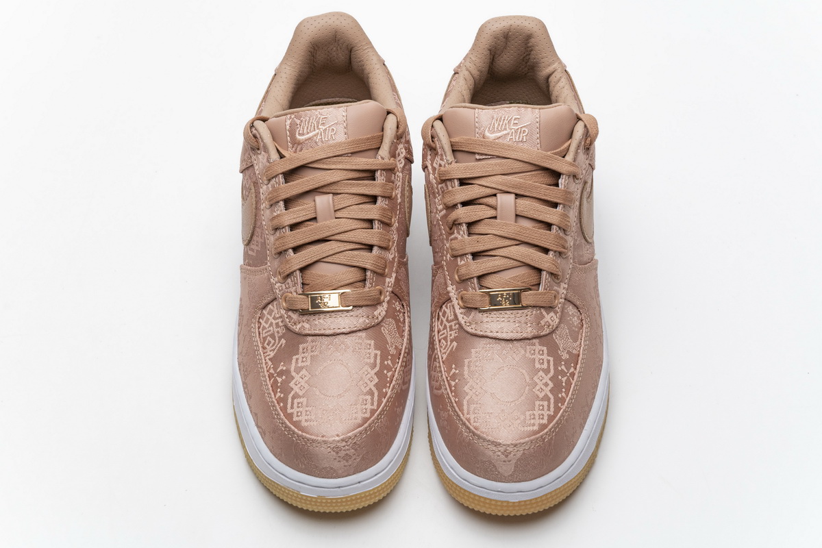 CLOT x Nike Air Force 1 Low “Rose Gold”  CJ5290-600