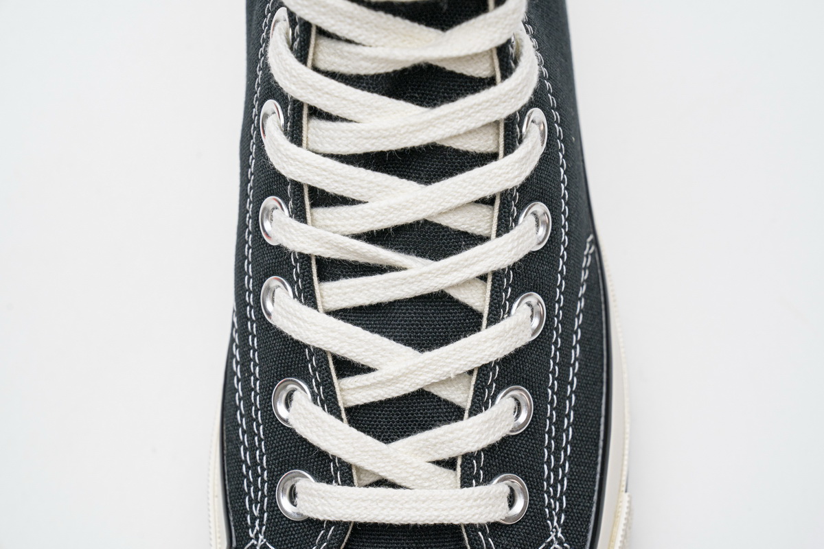 Converse Chuck 70 HI Black Egret  162050C