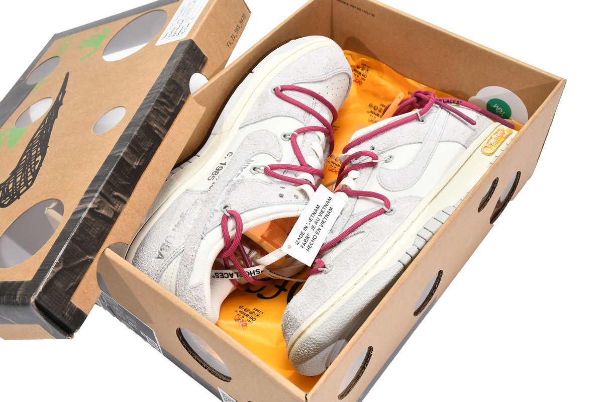 OFF WHITE x Nike Dunk SB Low The 50 NO.35  DJ0950-114