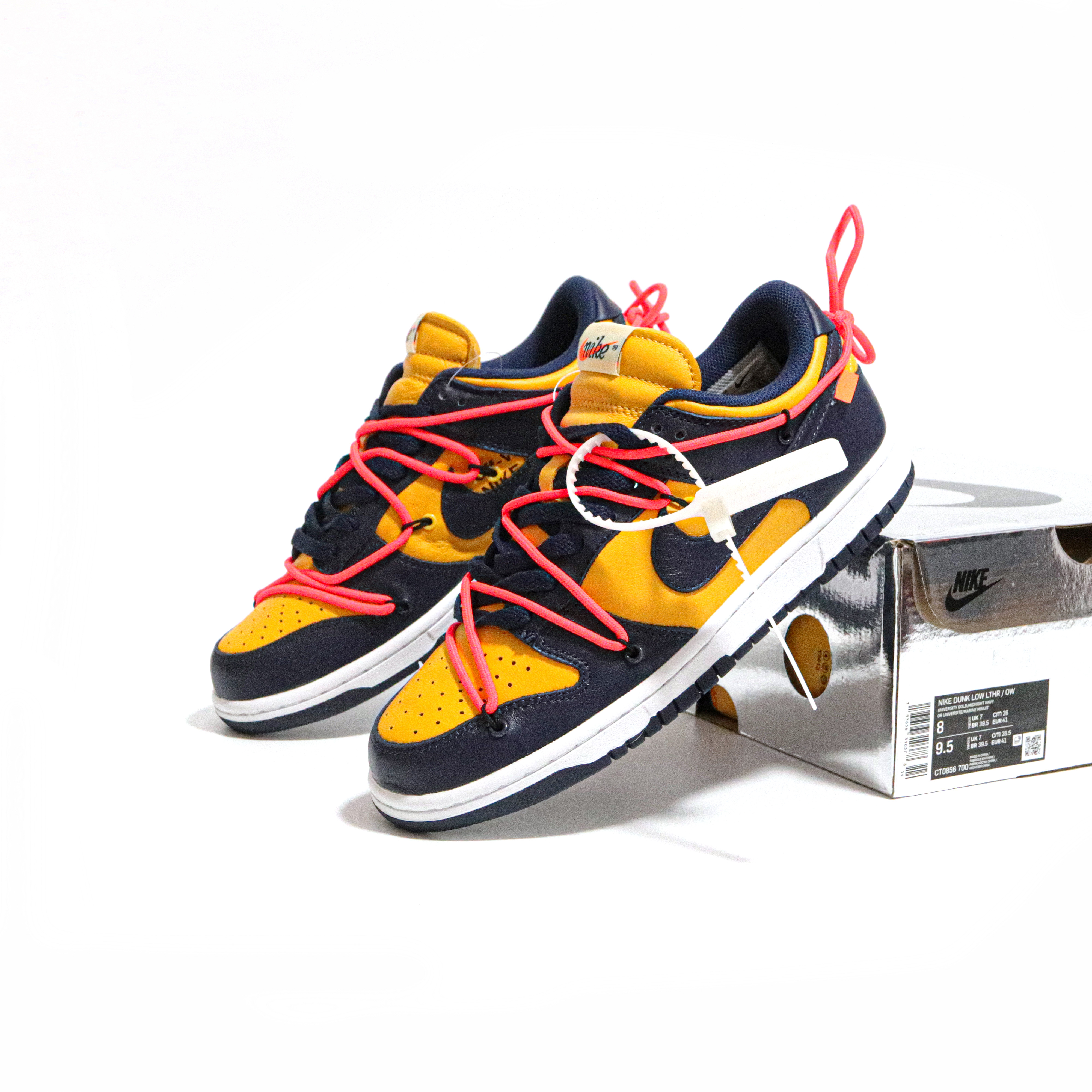 M Batch OFF-WHITE x Nike Dunk low CT085-700