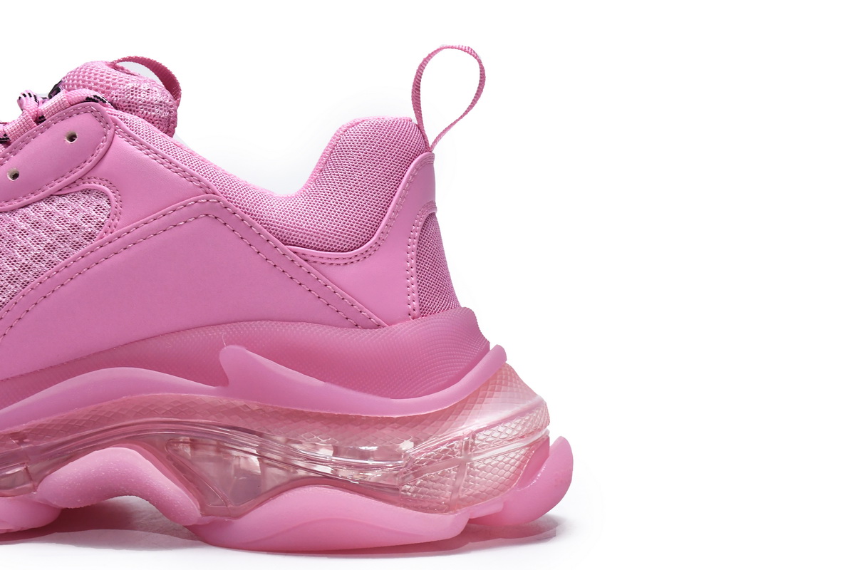 Ba***ci*ga Triple S Pink Red  544351 W2GA1 5760