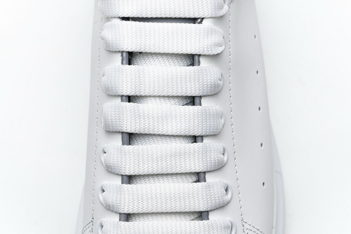 Alexander McQueen Sneaker White Grey  553770 9076