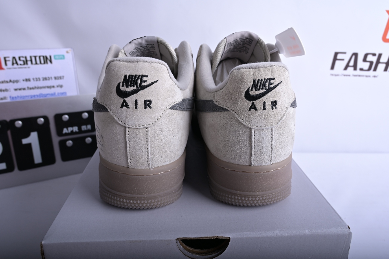 Reigning Champ x Nike Air Force 1 Low Suede Light Grey AA1117-118