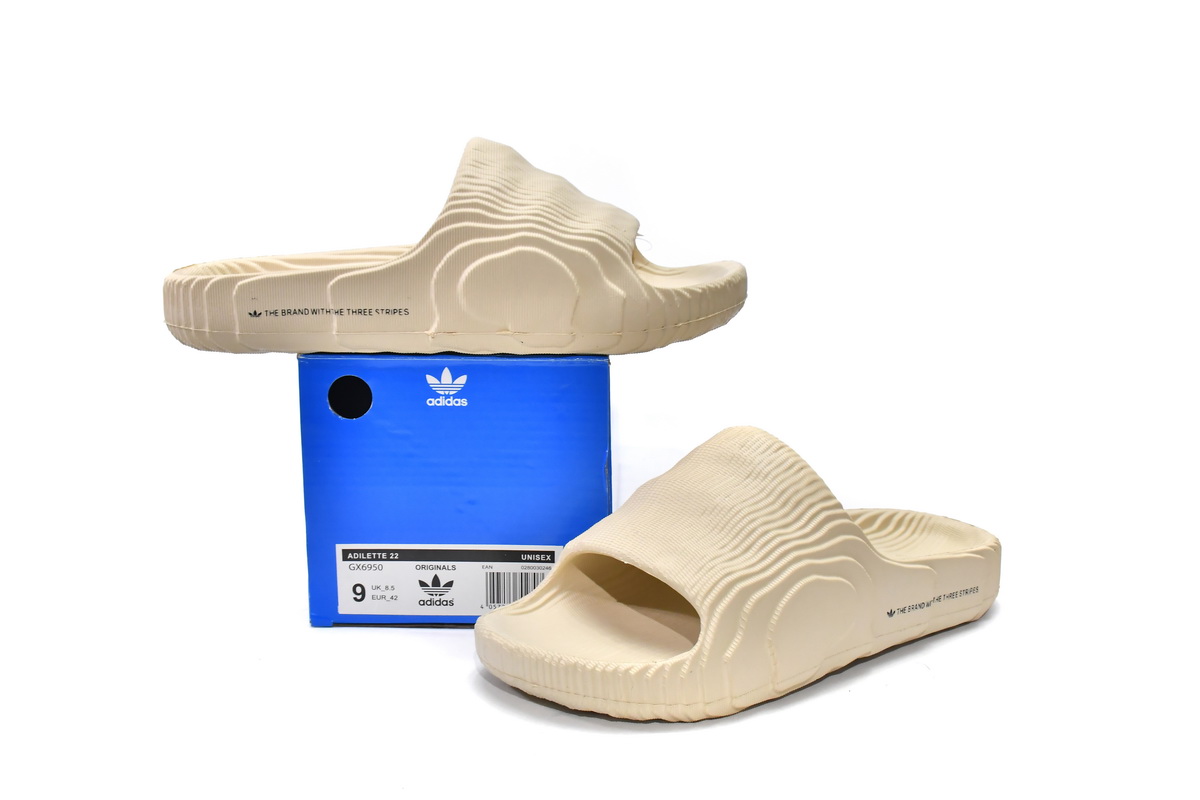 adidas originals Adilette 22 Slides Aluminium  GX6950