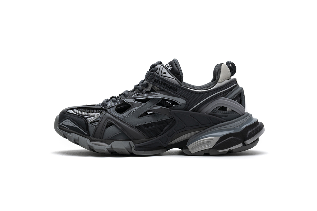 Ba***ci*ga Track 2 Sneaker Medium Grey  570391 W2GN3 1285
