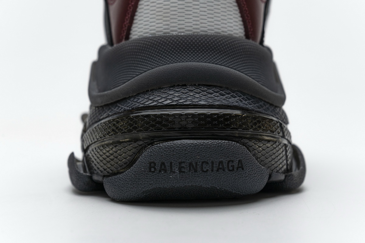Ba***ci*ga Triple S Black Brown Red  541624 W09O1 2268