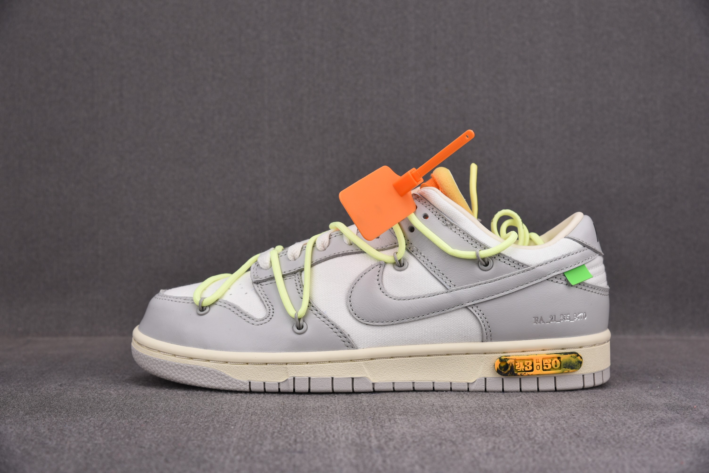 M Batch  OFF WHITE x Nike Dunk SB Low The 50 NO.43  DM1602-128