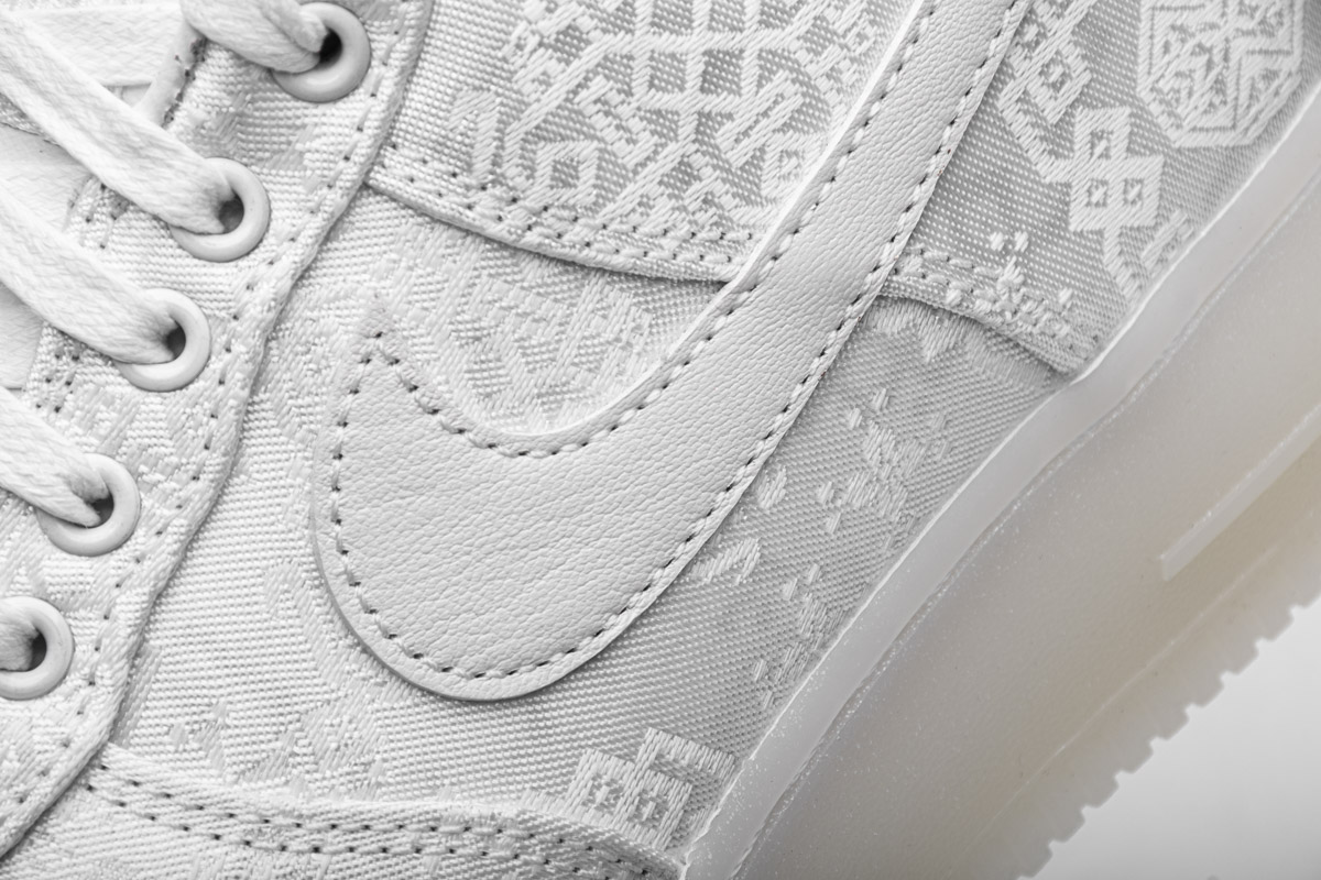 Fragment Clot x Nike Air Force 1 PRM White    AO9286-100