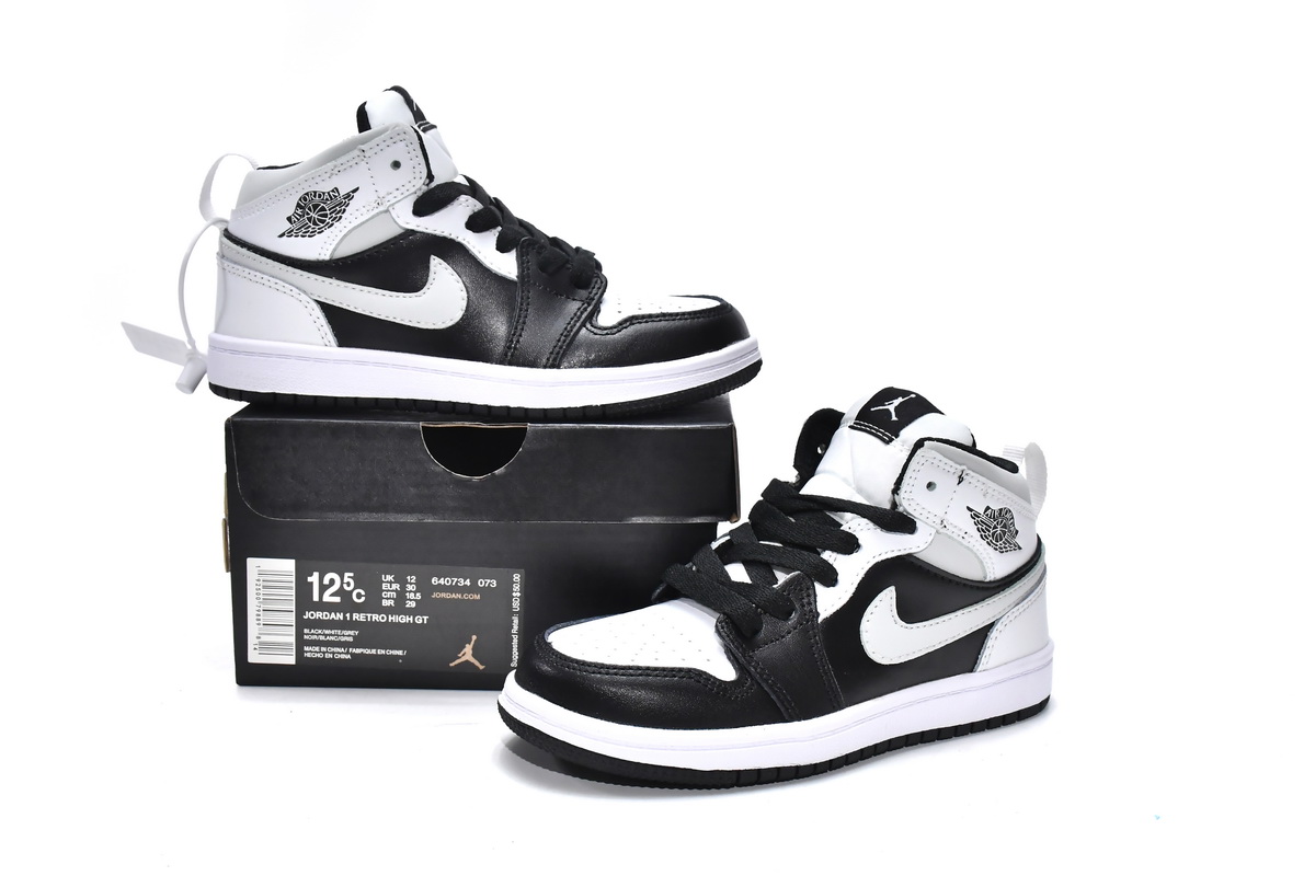 KID shoes Air Jordan 1 Mid PS White Shadow   640734-073