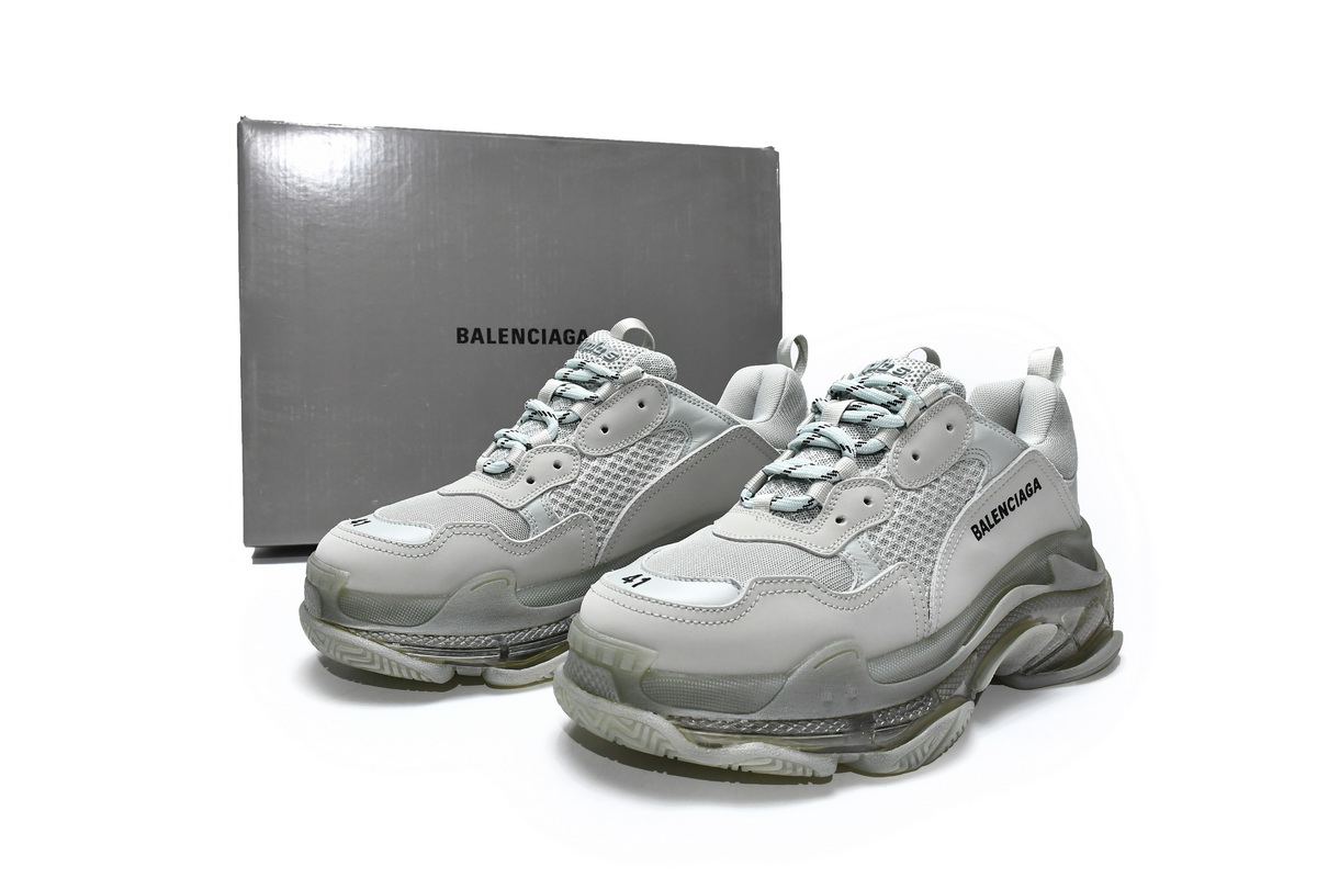 Ba***ci*ga Triple S Grey  541624 W09O1 1705