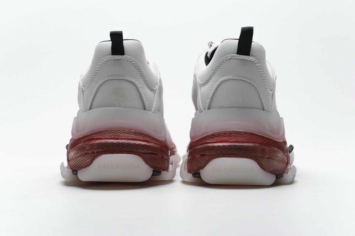 Ba***ci*ga Triple S Milk White Black   0625 W09O1